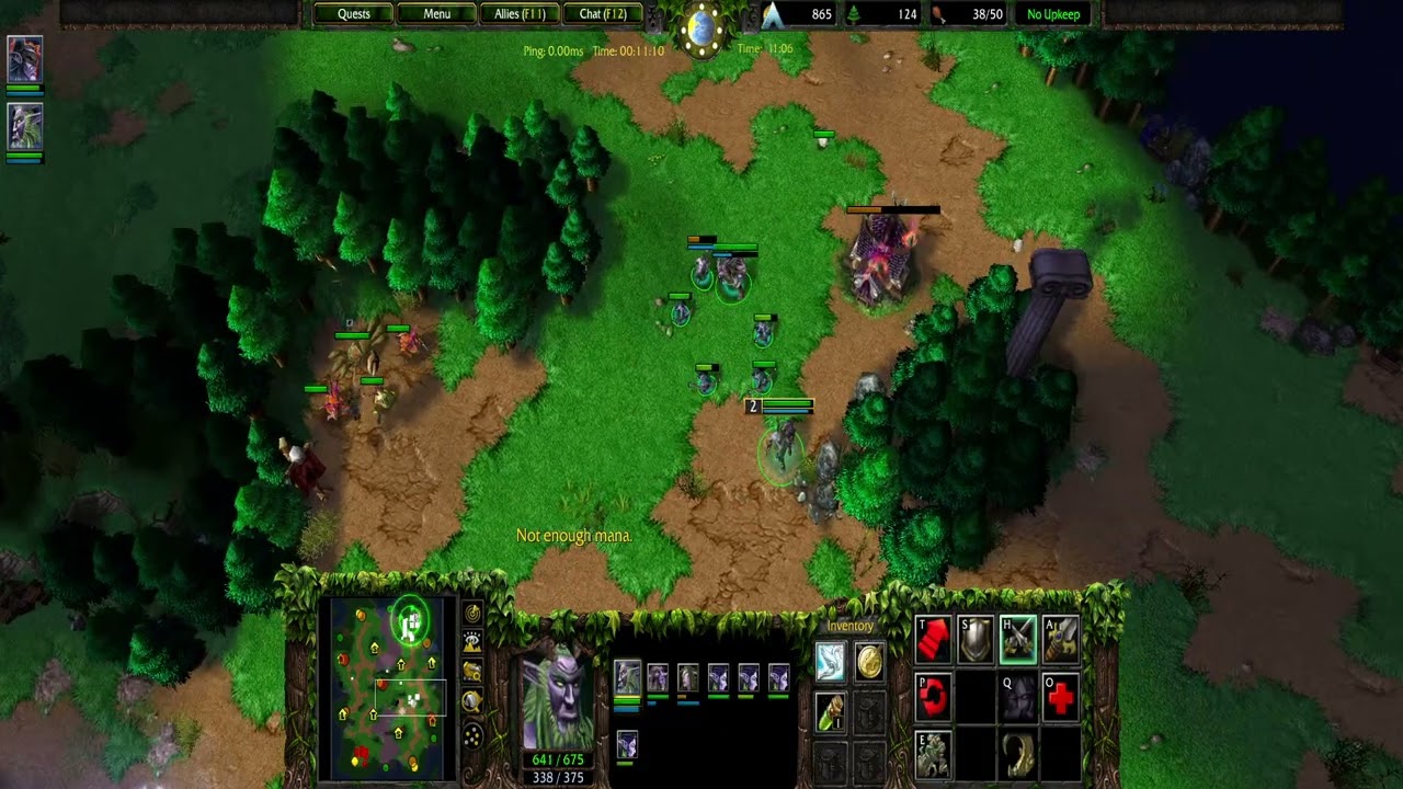 Конченный сын дерьма на орке в Warcraft 3