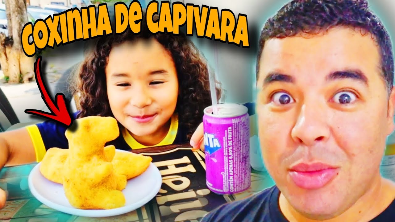 Comemos coxinha de capivara- Cesar familia de graça 