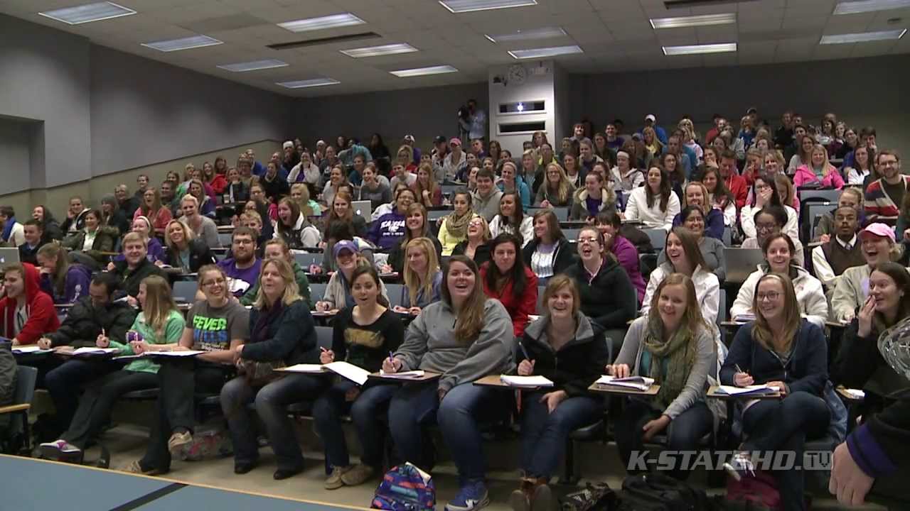 K-State Athletics - Surprise Class Takeover