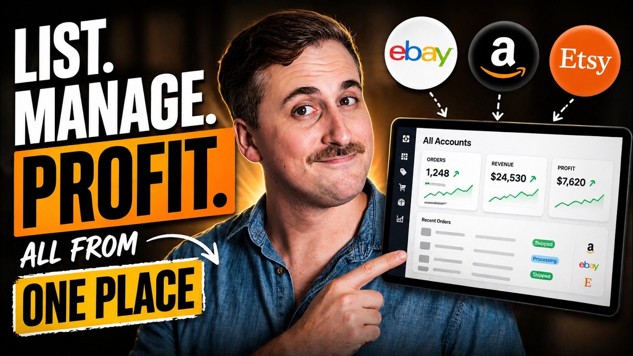 How to Sell on eBay, Amazon and Etsy - All in ONE PLACE