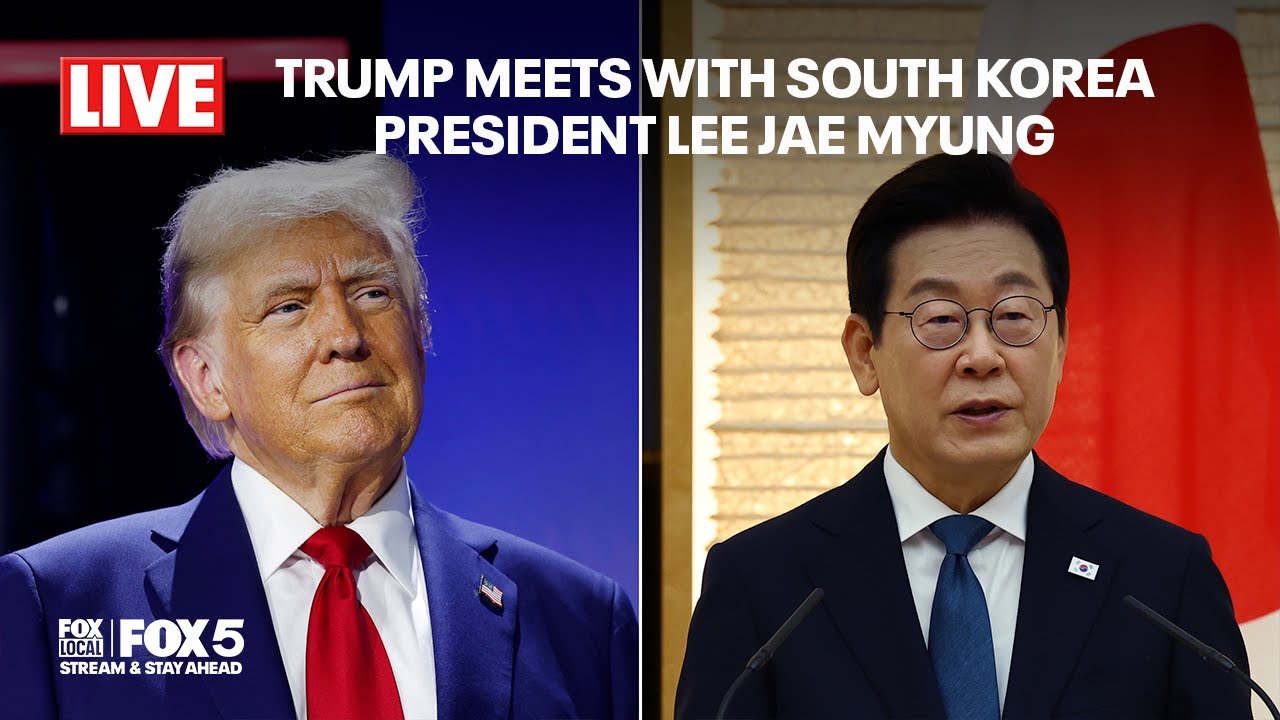 PLAYBACK: President Donald Trump meets with South Korea President Lee Jae Myung