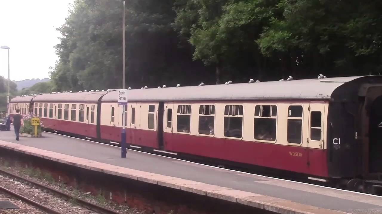 Trains at Bodmin Parkway, CML - 6/8/16