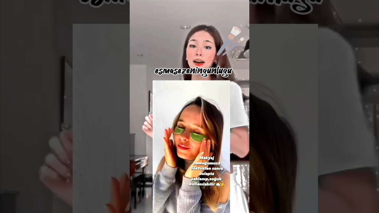 G&ouml;z altı maskesi/Barbie word viral #ciltbakımı #keşfetbeni #keşfeted&uuml;ş #barbie #keşfet #short #blink