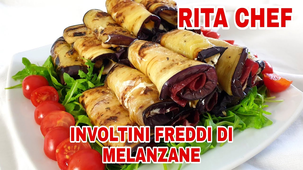 ⭐ХОЛОДНЫЕ БАКЛАЖАННЫЕ РУЛЕТЫ🍆РИТА ШЕФ-ПОВАР.