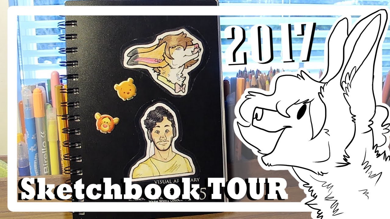 Sketchbook tour 2017 | Personal Stuff