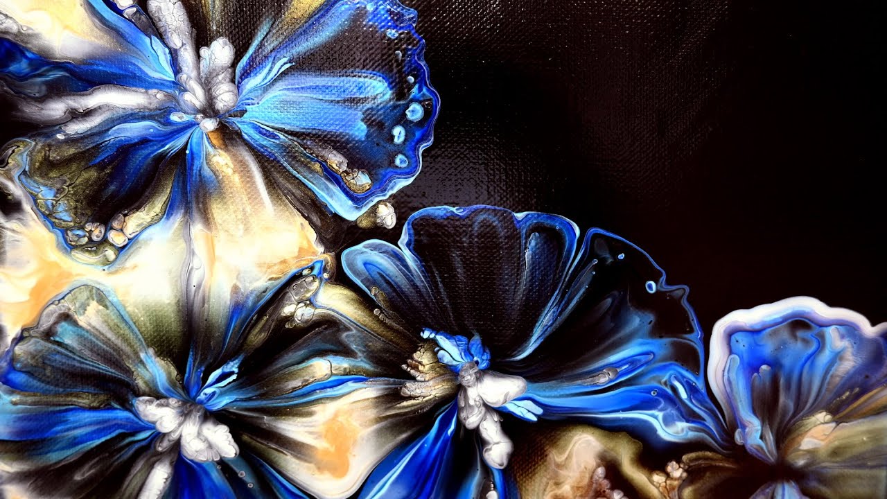 Morning Glory ~ Unlock Your Creative Side with the Balloon Kiss Acrylic Pouring Technique!