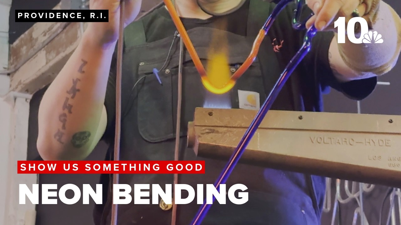 Rhode Island neon light bender keeps art form alive