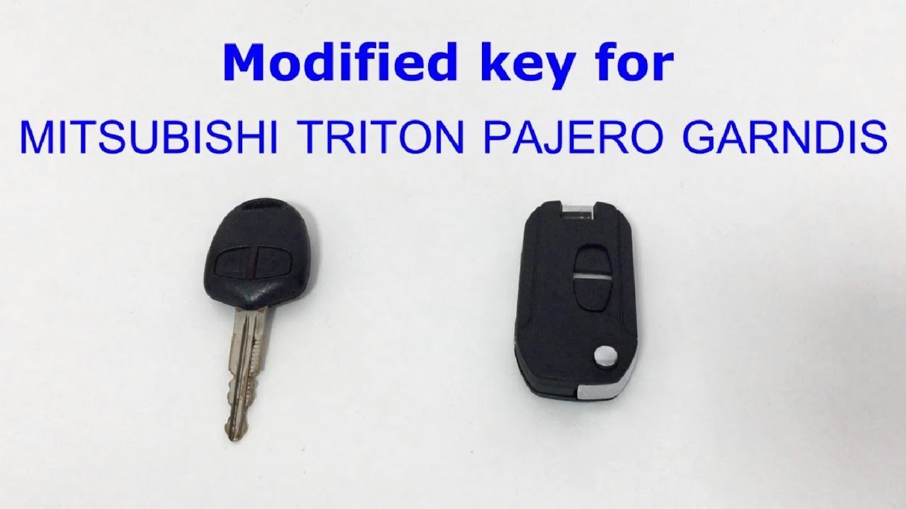 review l Modified remote key for mitsubishi TRITON PAJERO GRANDIS