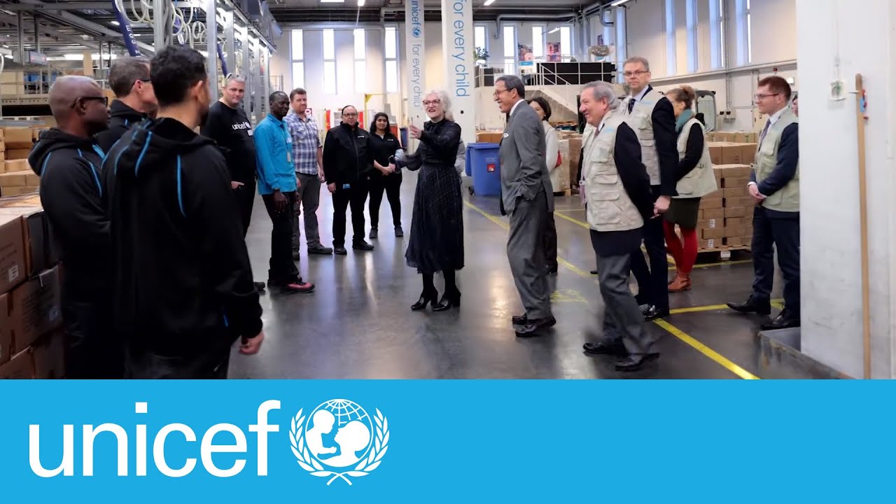 UNICEF Executive Board visits Supply Division in Copenhagen