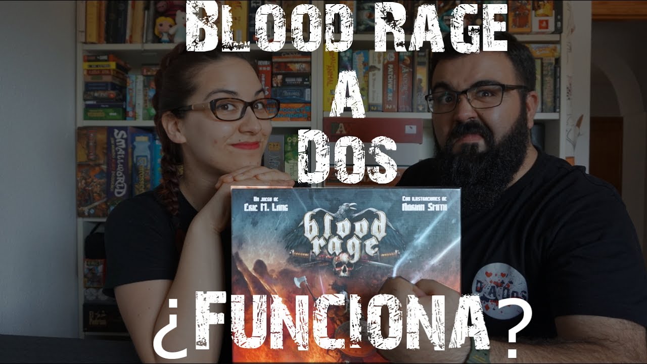 Blood Rage a dos jugadores - ¿Funciona?