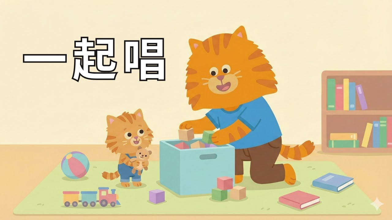 Tidy Up Song | Fun & Interactive English Song for Toddlers (0–3)