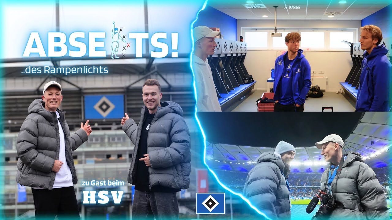 Traumberuf FUSSBALLPROFI - Was steckt wirklich dahinter? ⚽️ | Abseits! des Rampenlichts beim HSV!