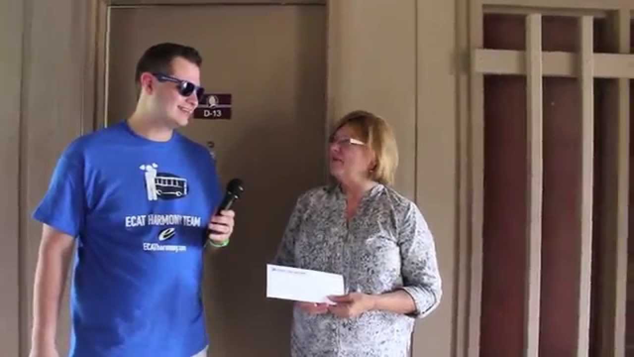 ECAT gives free bus passes to woman who lost car in flood