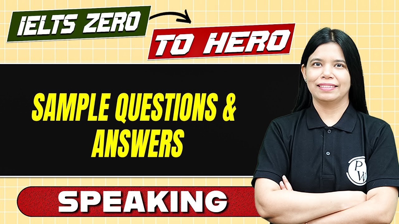 IELTS Speaking : Sample Questions & Answers 🔥| IELTS Preparation – Basic to Advanced 🚀