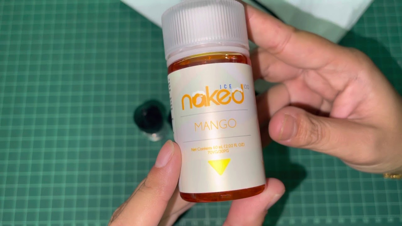 Naked100 Mango Ice | Cooling Booster ft. Smok RPM40