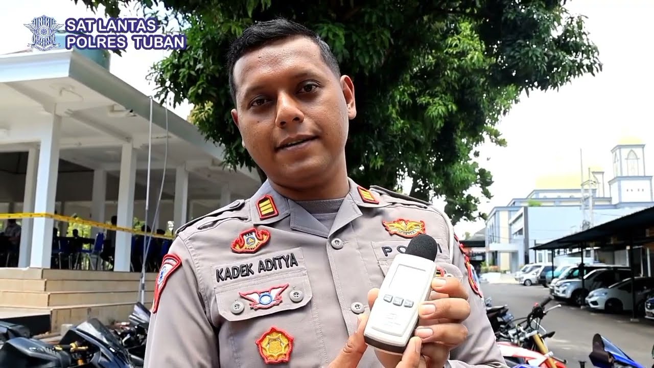 TEST DB Meter Knalpot Brong - Satlantas Polres Tuban