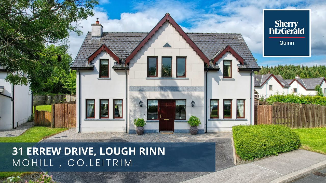 31 Errew Drive, Lough Rinn, Mohill, Co. Leitrim - 4 bed house for sale