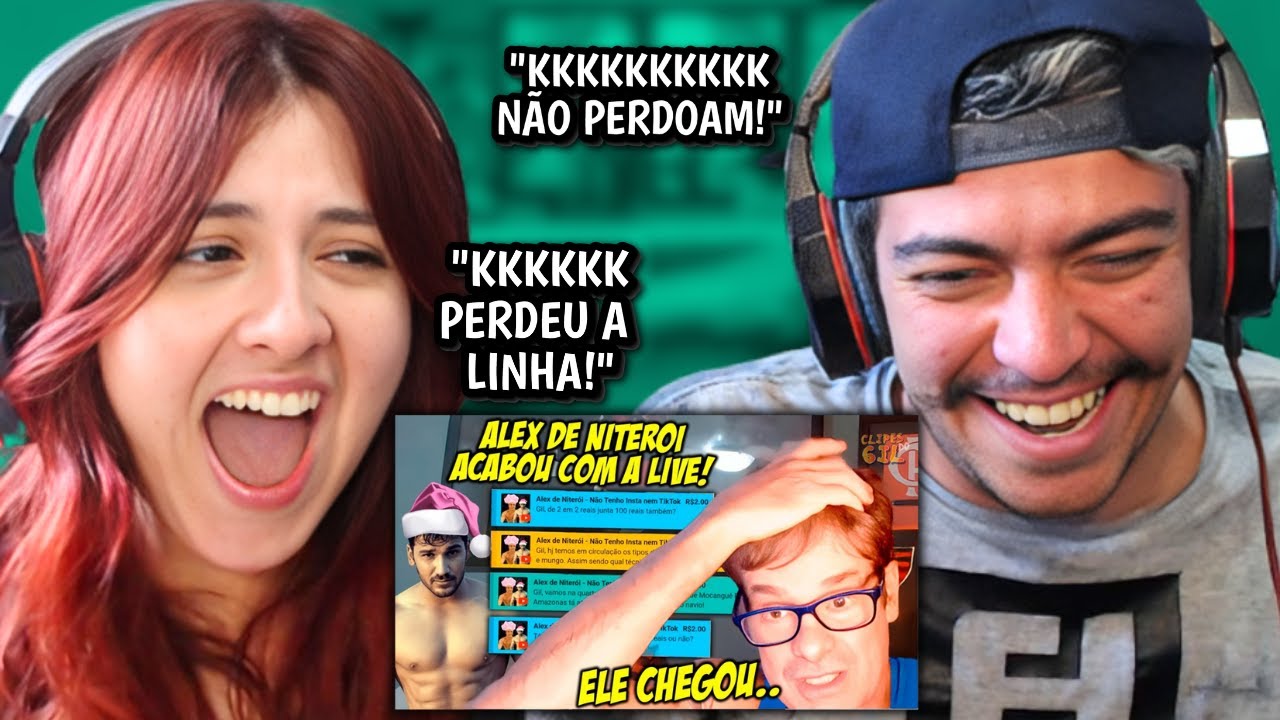 ALEX DE NITEROI ACABOU COM A LIVE! FERNANDO GIL FICOU MUITO IRRITADO! | REACT