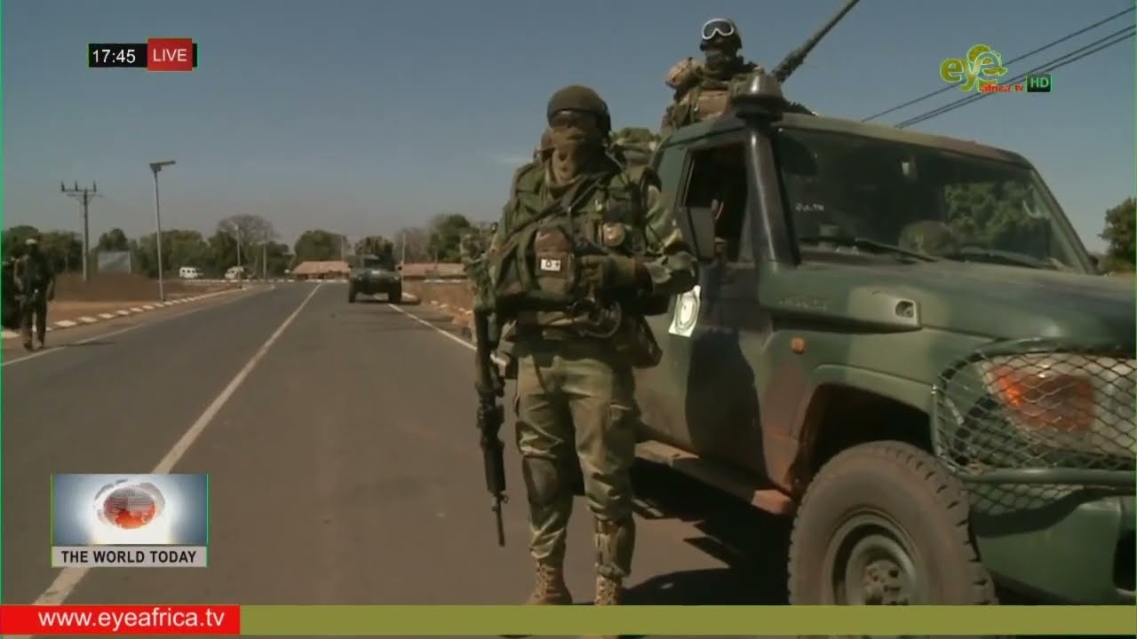 GAF DENIES SENEGALESE ARMED FORCES ENTRY-IN TRANQUIL