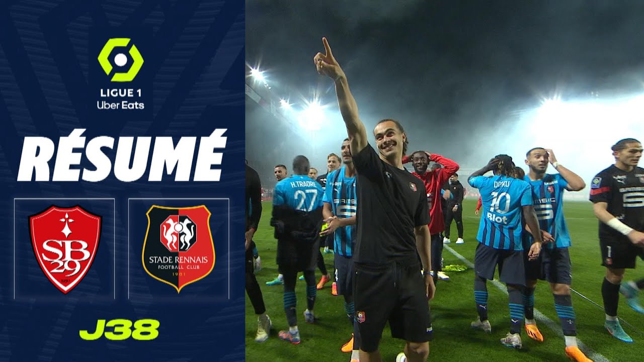 STADE BRESTOIS 29 - STADE RENNAIS FC (1 - 2) - R&eacute;sum&eacute; - (SB29 - SRFC) / 2022-2023
