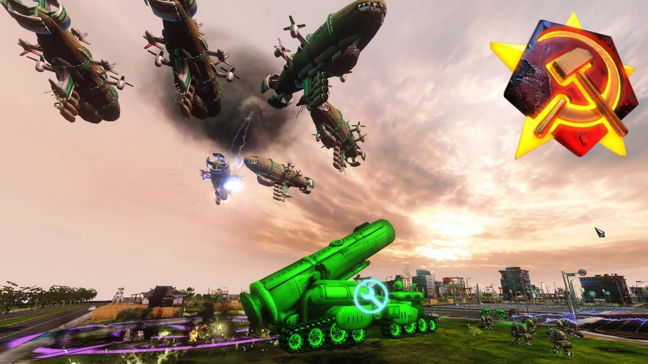 Soviet VS Zombies pt 1 ( Red Alert 3 Mod: Remix )
