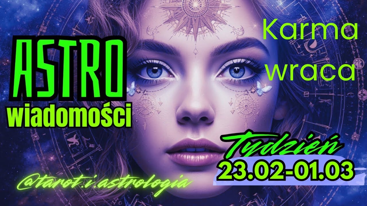 🚨KARMA WRACA!🤯Merkury Retro w Rybach + Mars ⚡ Uran🔥Przełom 23.02–01.03