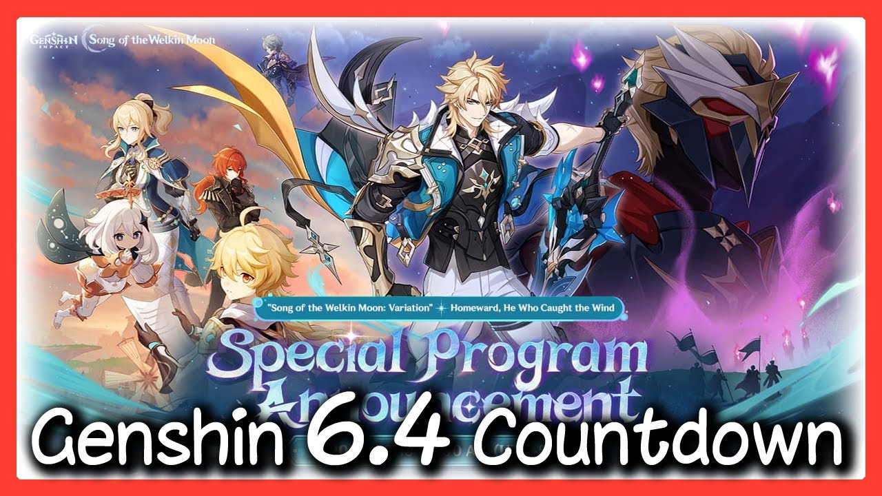 Genshin 6.4 Special Program Countdown and Viewing Party! 🔴 [LIVE]