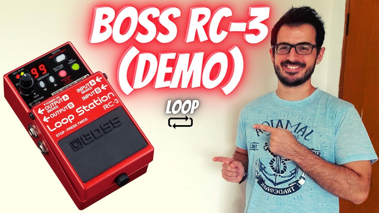 RC3 Loopstation da Boss - Tutorial e Dicas by Gil Gonçalves.