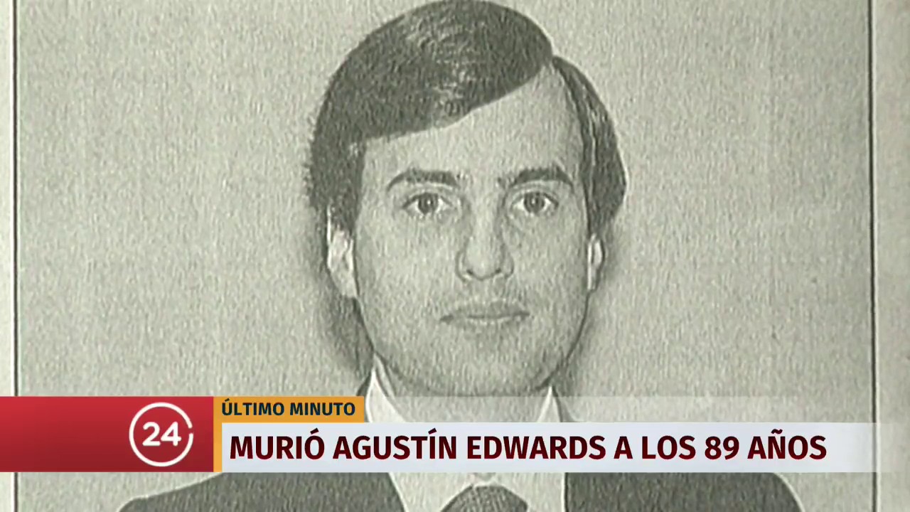 A los 89 años muere Agustín Edwards | 24 Horas TVN Chile