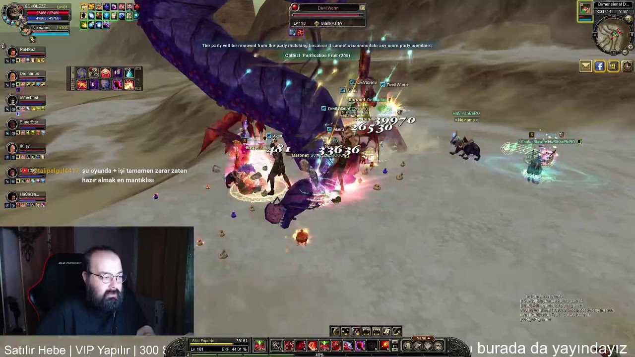 110 CAP GELDİ ÇÖLDEYİZ! FIGHT SPEAR ALCHEMY | ISRO HEBE