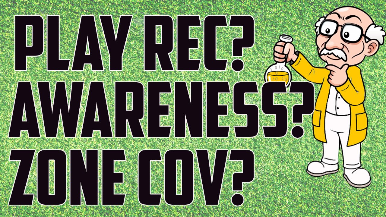 MADDEN TESTING! What does Awareness, Play Recognition, and Zone Coverage do in Madden 17?