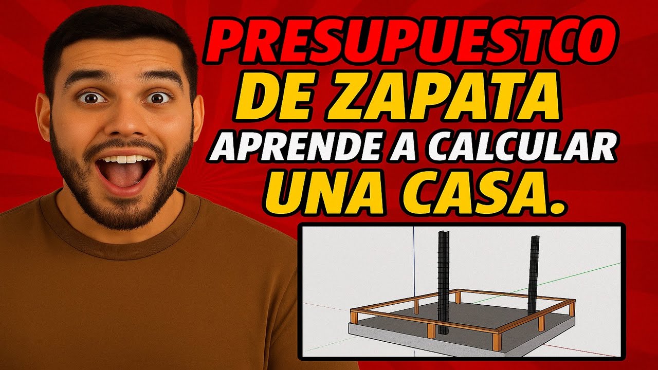 📌 Cómo Presupuestar una Zapata #1 | PRESUPUESTO DE OBRA 🏗️💰