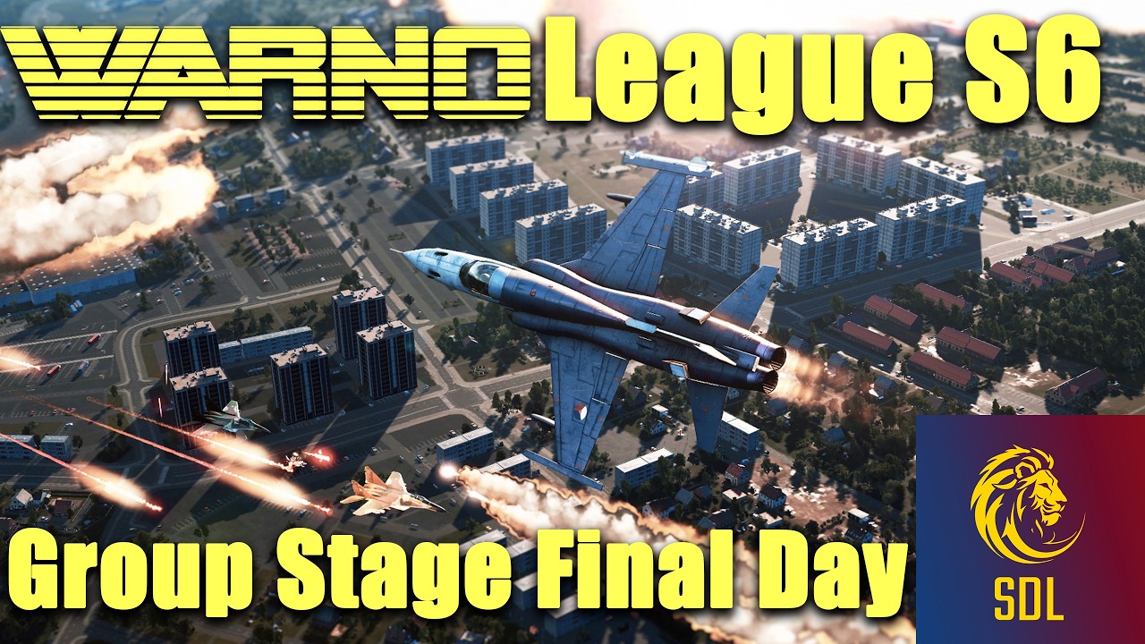 WARNO League Season 6! Final Day of Group Stage!! ZXCVster, Fortitude Fence vs Darkneutron and more!