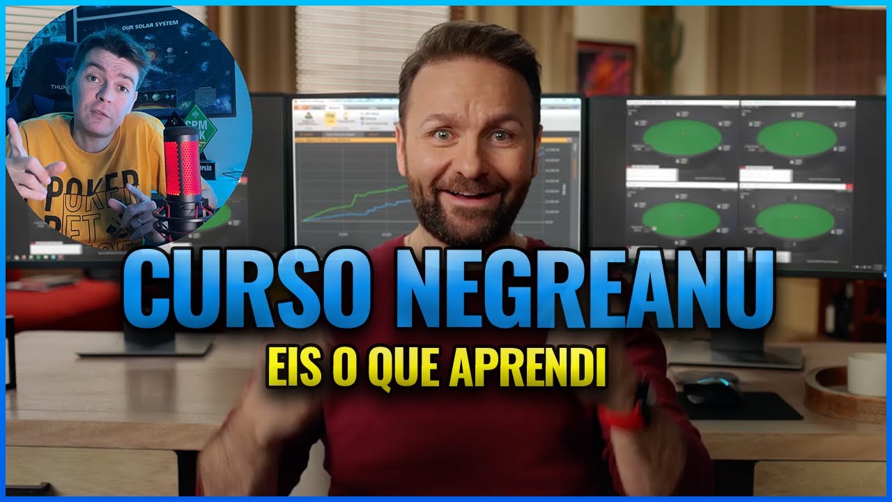📚 Fiz o curso do Negreanu