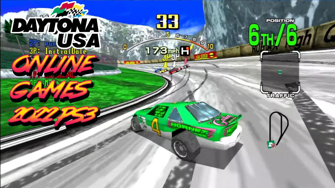 Daytona USA   777 Speedway (PS3 6P Online Multiplayer)