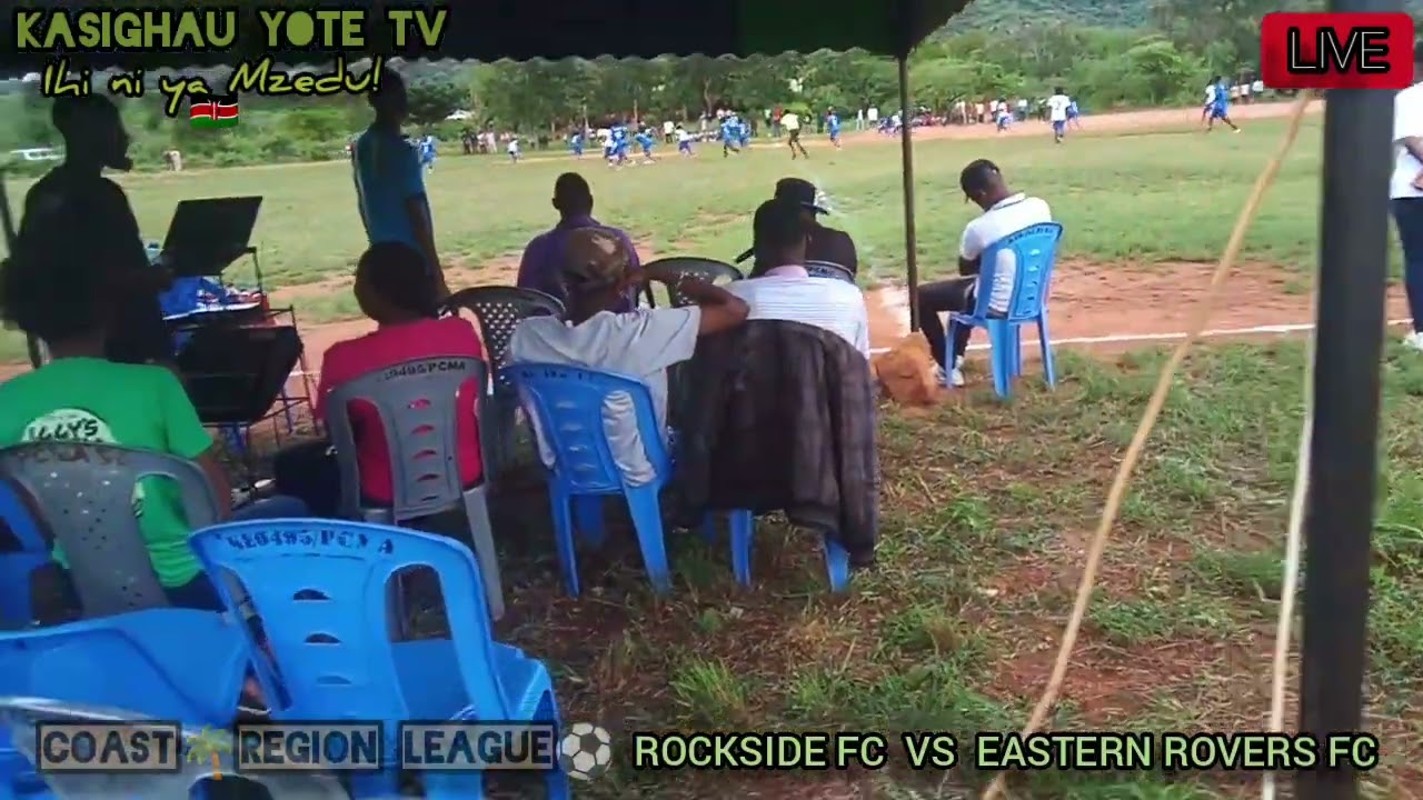 EASTERN ROVERS FC  vs ROCKSIDE FC// COAST REGION LEAGUE: DIVISION ONE// GUESTS:AMOS MAKALO & TINA G 