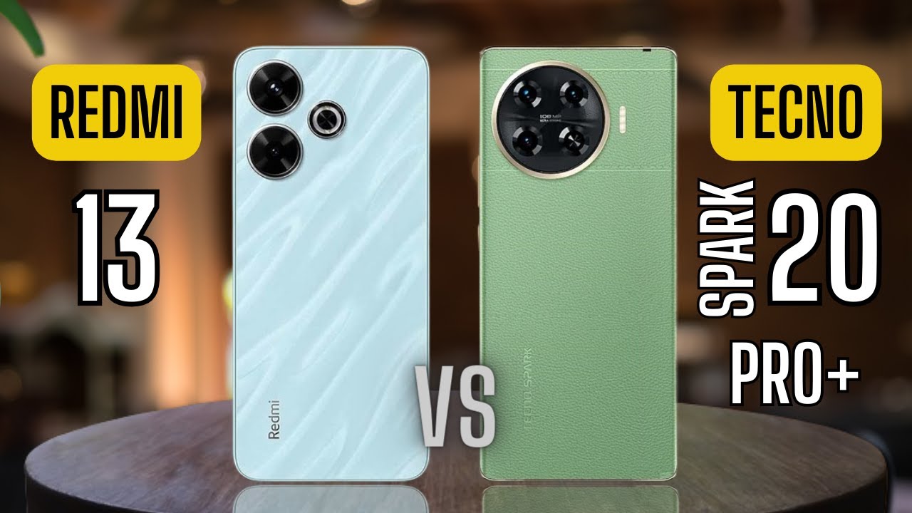 Redmi 13 vs Tecno Spark 20 Pro Plus