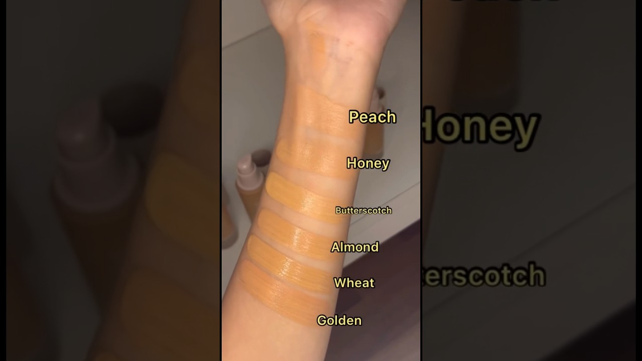 Algumas cores da base skinfinite da Shein 😍
