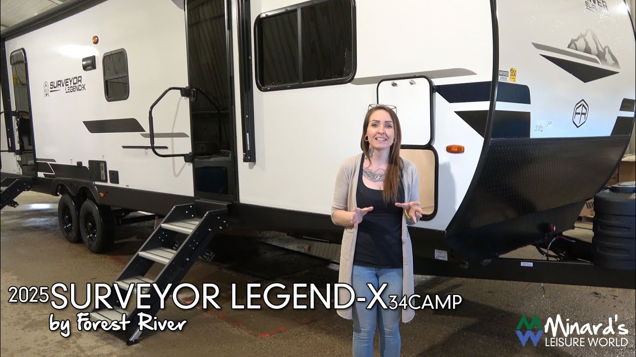 2025 Surveyor Legend X 34CAMP by Forest River