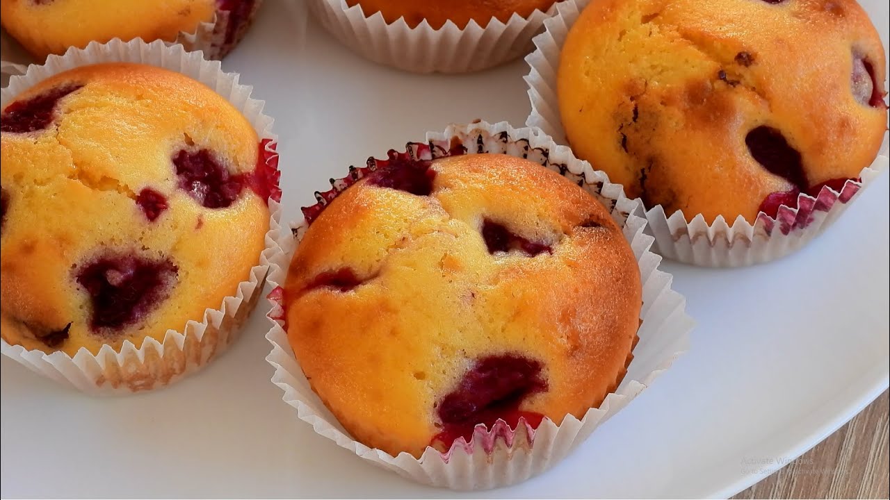 Mafini Sa Malinama i Čokoladom - Recept - Mafine punjene Malinama i Čokoladom