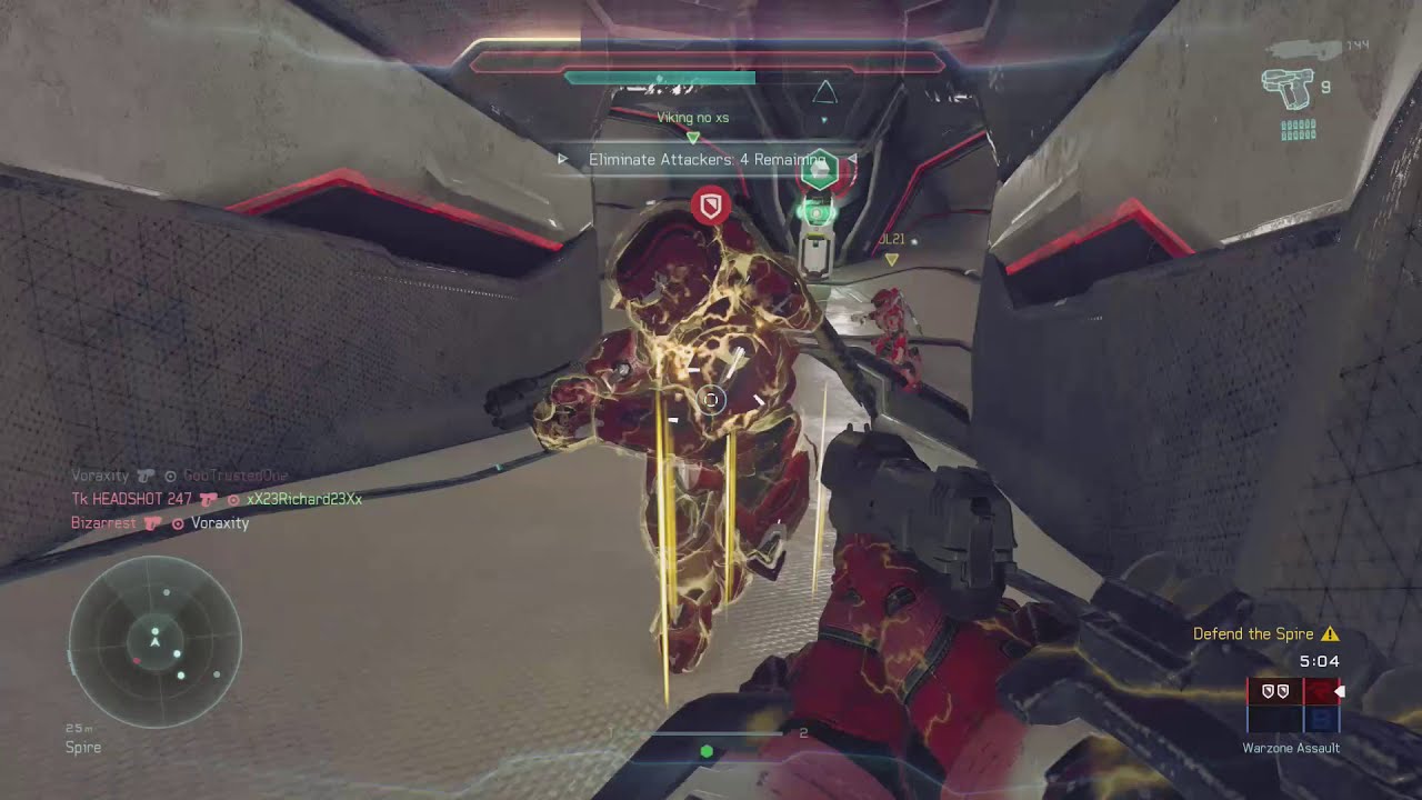Halo 5 - Warzone Assault on Array 5's With MTN, Precellence, Viking & xX23Richard23Xx