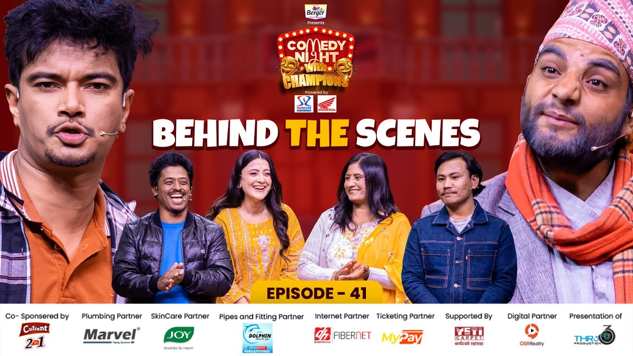 COMEDY NIGHT WITH CHAMPIONS |BTS  | Marichman Shrestha, Padam Tamang, Pujan, Sitadevi