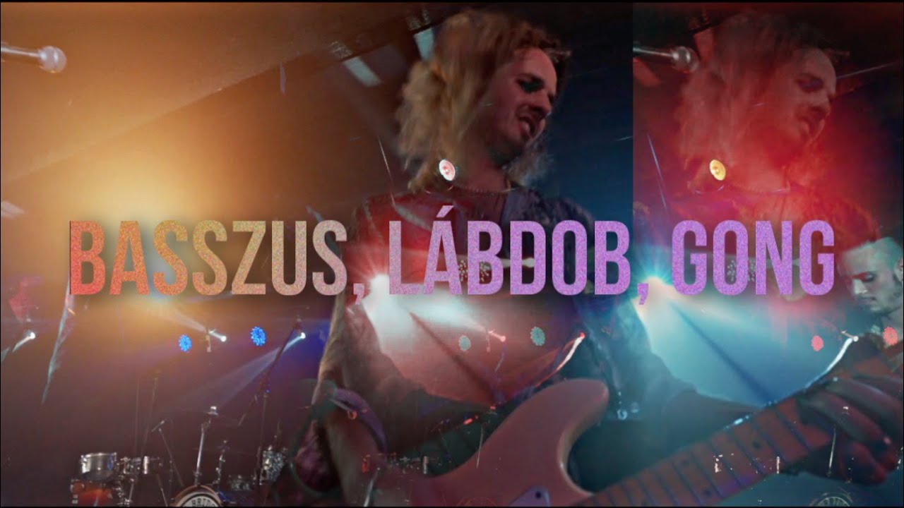 HEATLIE - BASSZUS, LÁBDOB, GONG (LIVE IN AKVÁRIUM KLUB) 4k