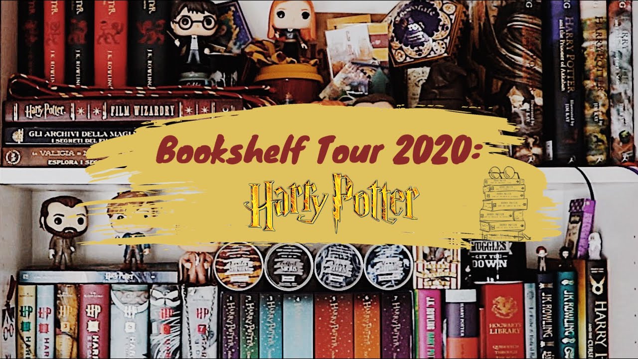 BOOKSHELF TOUR 2020 #1: I miei scaffali di Harry Potter ♥️⚡️