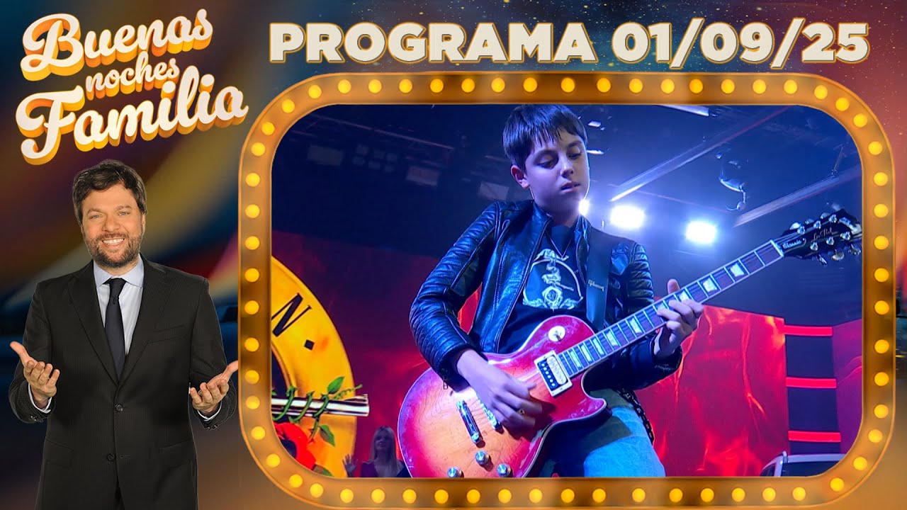 BUENAS NOCHES FAMILIA - Programa 01/09/25 - INVITADO: IGNACIO ESPÍNOLA, campeón de Taekwondo