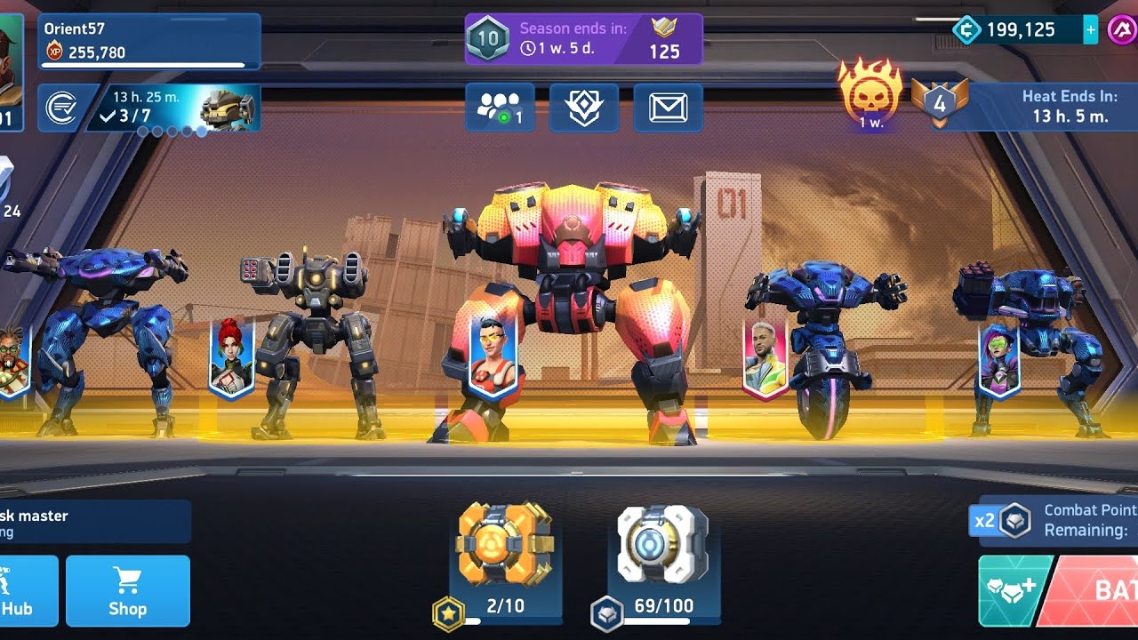 New mech arena redesign