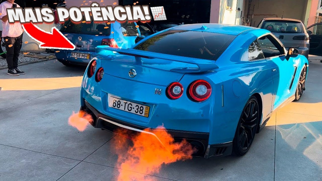 REPROGRAMEI O MEU GTR PARA MAIS DE 600CV !!!
