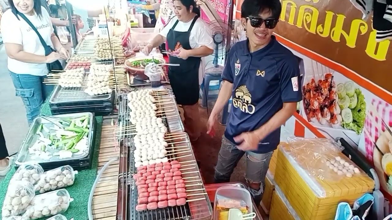 #ขายลูกชิ้นปิ้ง #ขายดี