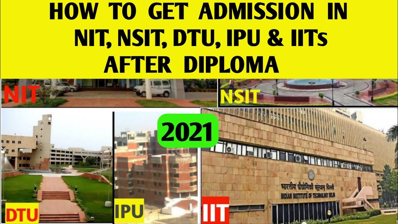 How To Study In IITs After Diploma