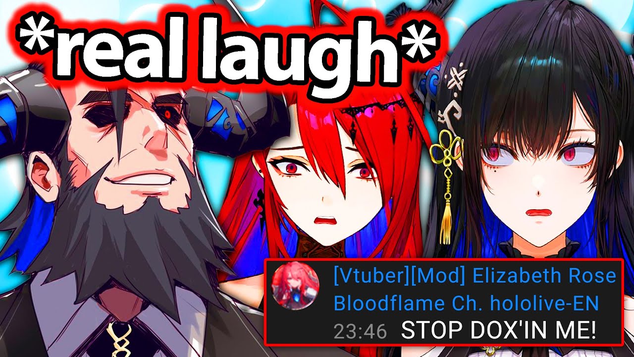 Nerissa's IRL Dad Real Laugh Came Out When Nerissa Exposed Liz 【Hololive】